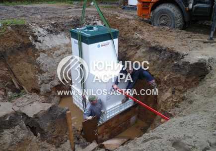 Работы по монтажу Астра 8 Лонг